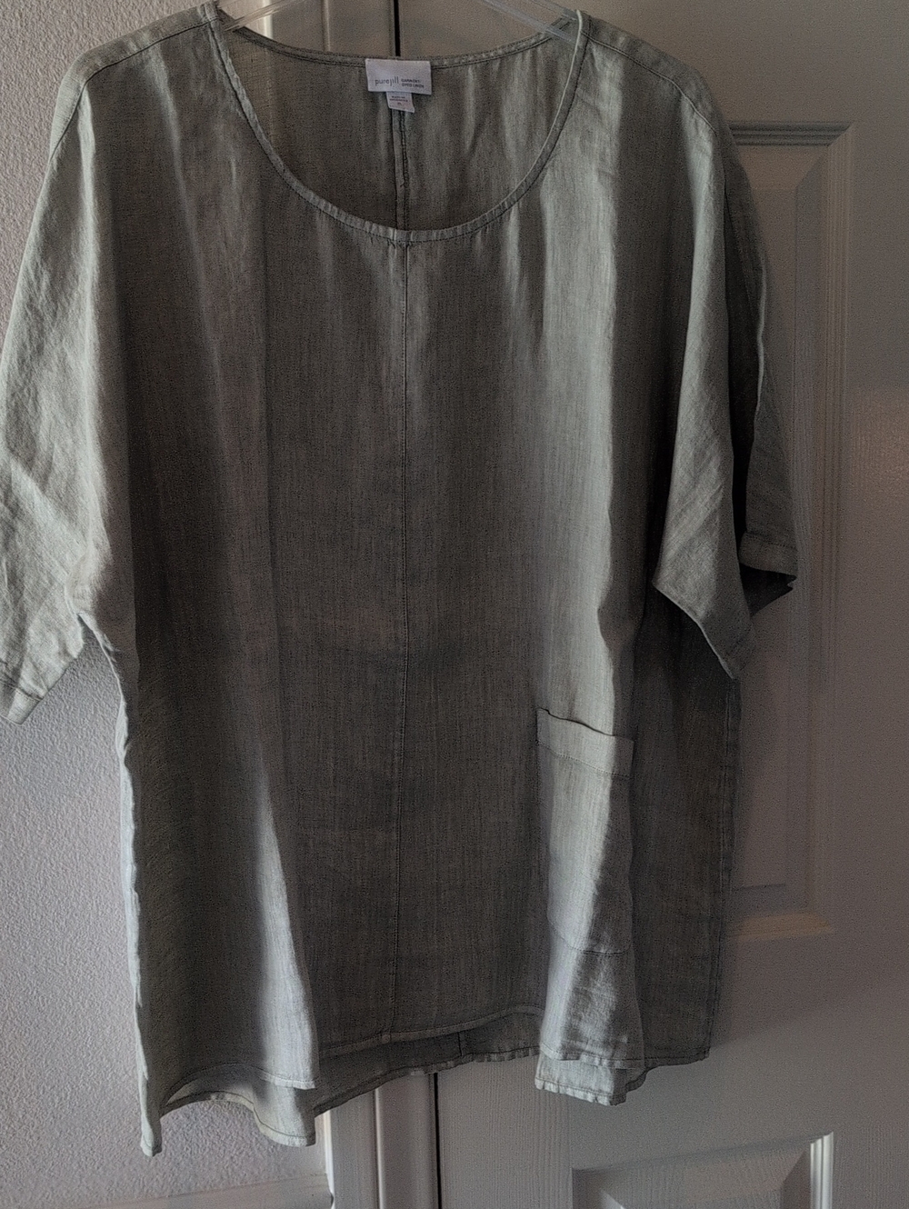 Purejill XL TALL Lt. Sage Green Popover